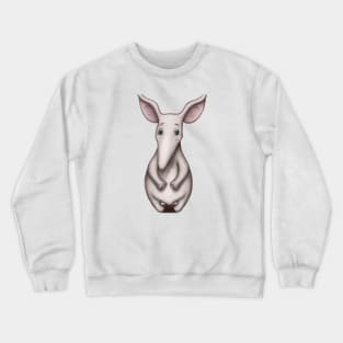 Cute Aardvark Drawing Crewneck Sweatshirt